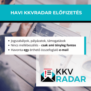 Havi KKVRadar előfizetés